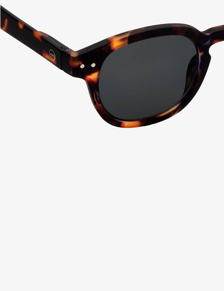 rinascente Izipizi Sunglasses Model #C Grey Lenses Tortoise - Brown