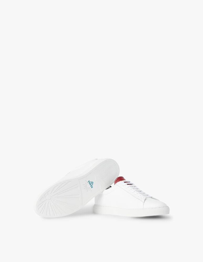 rinascente Zespa Sneakers bassa f cass nappa tallone contrasto - bianco