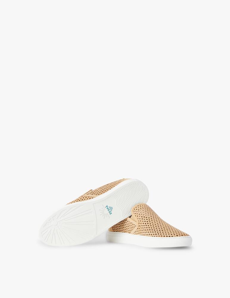 rinascente Zespa Perforated nabuk espadrillas shoes - beige