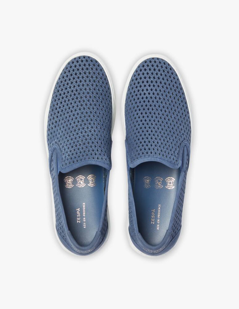 rinascente Zespa Scarpe espadrillas nubuk traforato - blu