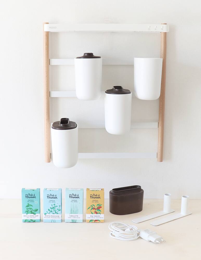 Acquista Prêt à Pousser Modulo The Modular Smart Indoor Garden Bianco