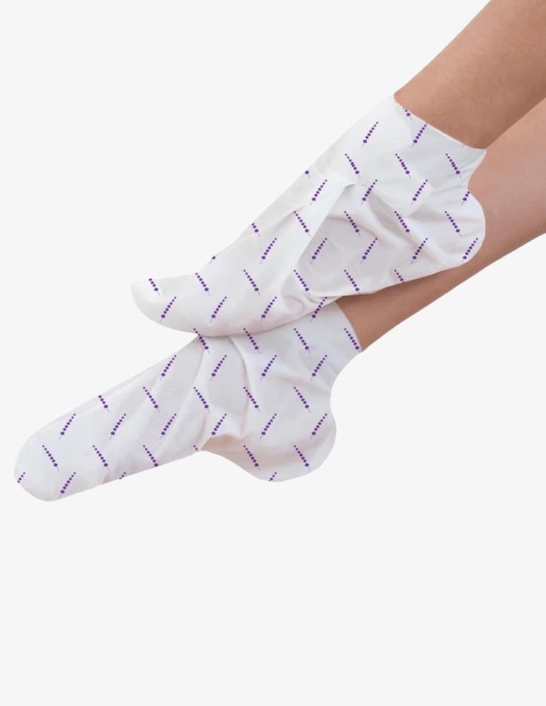 rinascente Le Mini Macaron Maschera Idratante per piedi Lavanda