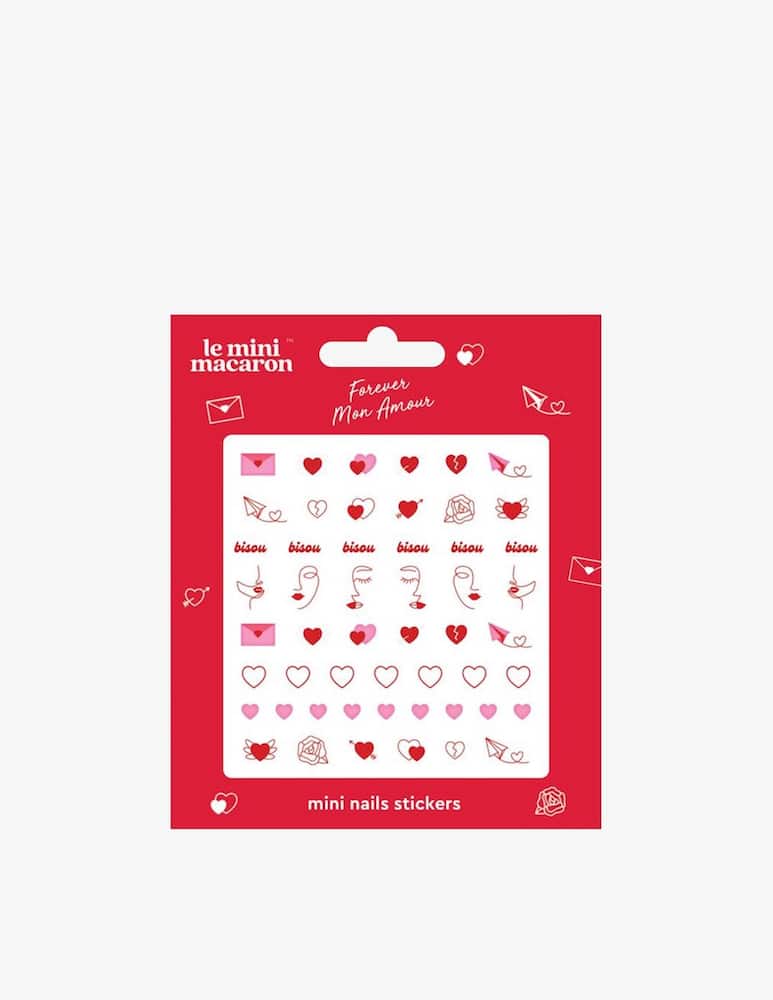 Le Mini Macaron Forever Mon Amour Mini Stickers per unghie - immagine 1