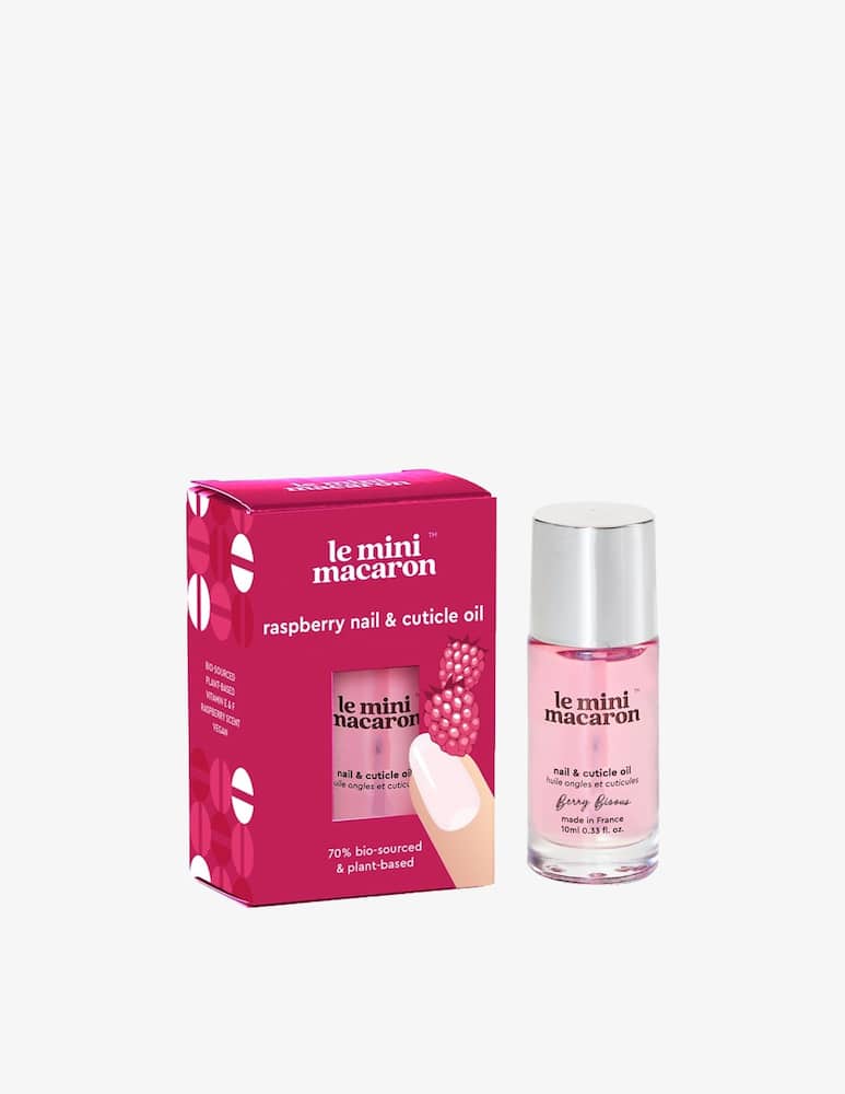 Le Mini Macaron Berry Bisous Olio per Unghie e Cuticole al lampone - immagine 1 Le Mini Macaron Berry Bisous Olio per Unghie e Cuticole al lampone - immagine 1