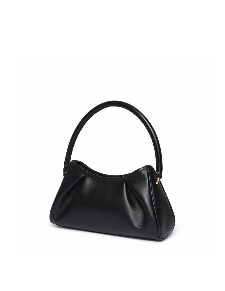 rinascente Elleme Dimple leather hangbag - black