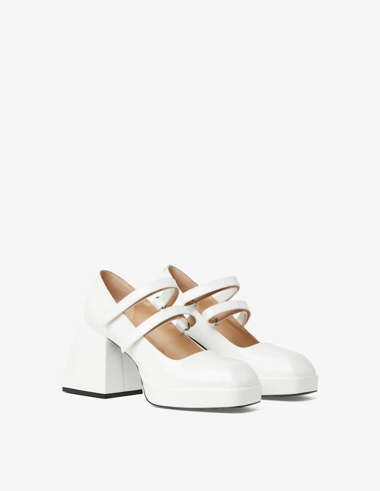 rinascente Nodaleto Décolleté 2 fascie Bulla Babies - Bianco