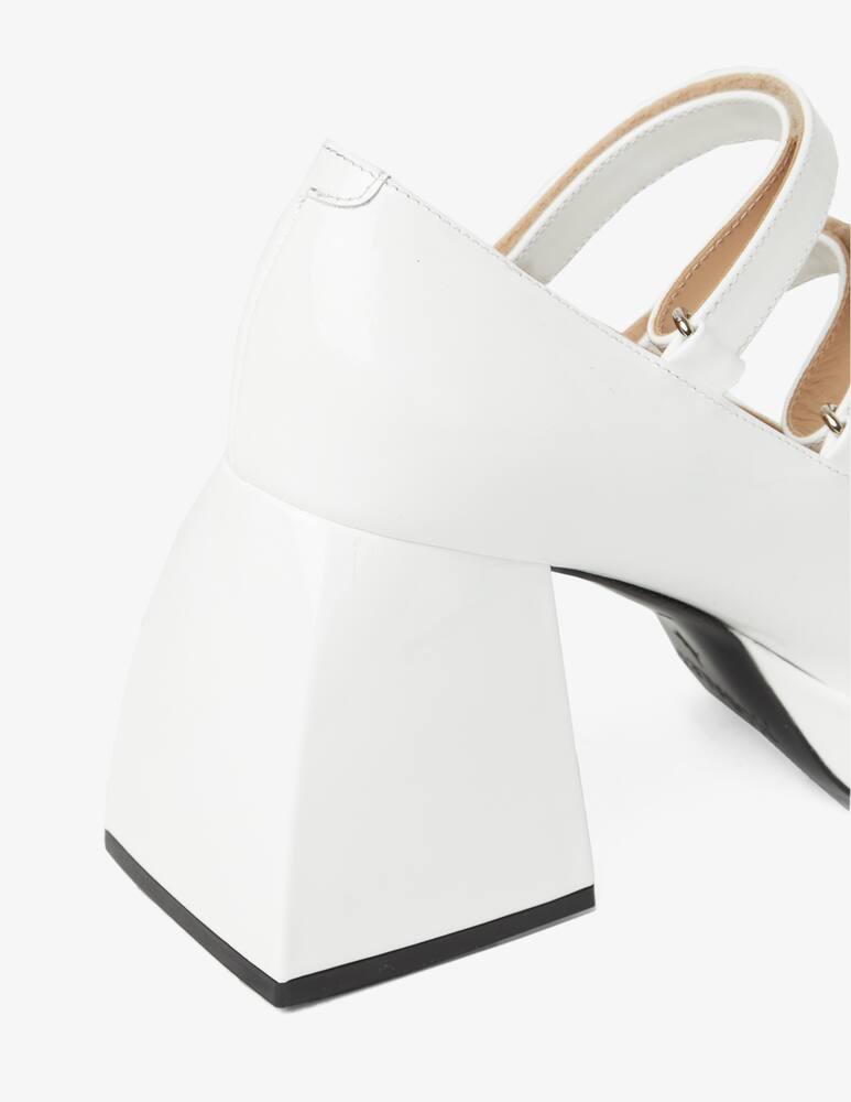 rinascente Nodaleto Décolleté 2 fascie Bulla Babies - Bianco