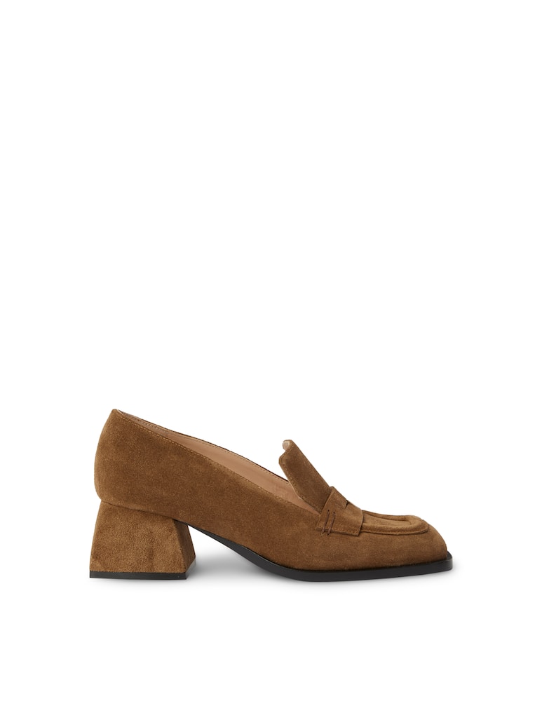 Nodaleto Bulla Cara leather block heel pumps - brown - picture 1 Nodaleto Bulla Cara leather block heel pumps - brown - picture 1
