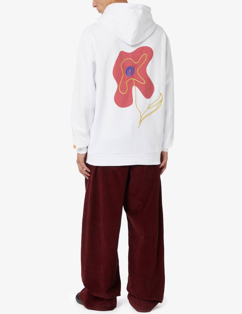 rinascente Encré Felpa con cappuccio placenta