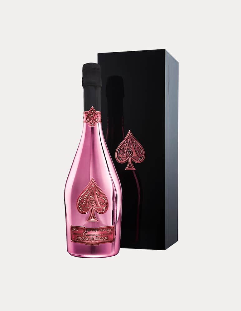 Armand De Brignac Champagne Rosé Cassa Legno 750ml - immagine 1 Armand De Brignac Champagne Rosé Cassa Legno 750ml - immagine 1