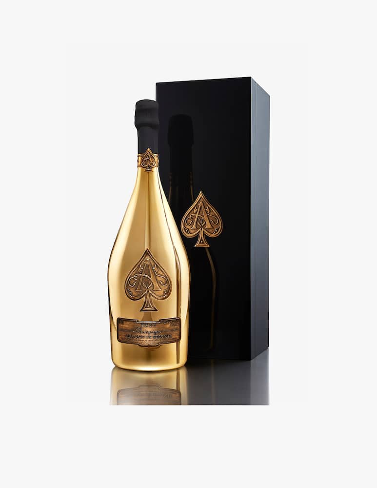 Armand De Brignac Champagne Brut Gold Magnum Cassa Legno 1500ml - immagine 1 Armand De Brignac Champagne Brut Gold Magnum Cassa Legno 1500ml - immagine 1