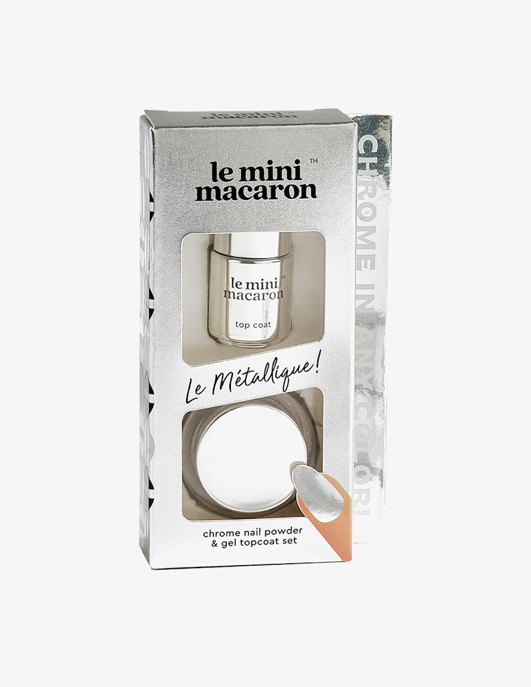 Le Mini Macaron Le Métallique Set di Polvere di Cromo - immagine 1 Le Mini Macaron Le Métallique Set di Polvere di Cromo - immagine 1