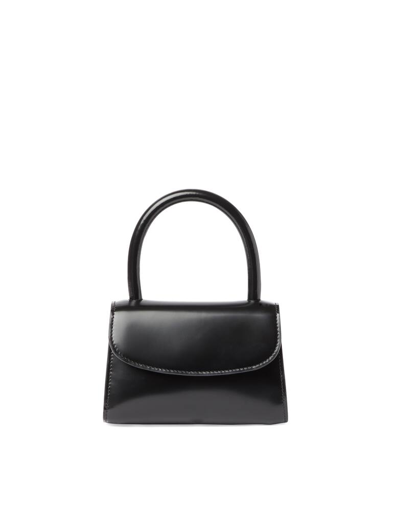 rinascente By Far Patent leather mini bag - black