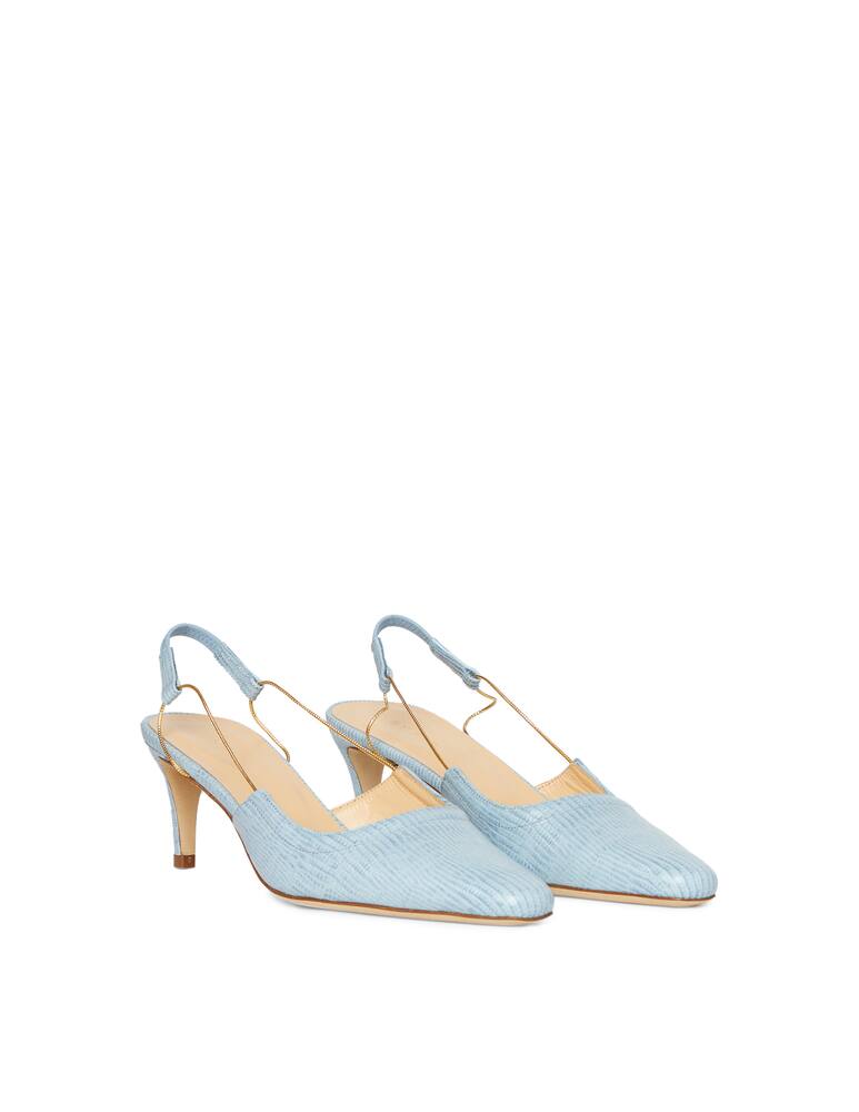 rinascente By Far Scarpe slingback gabriella in pelle 