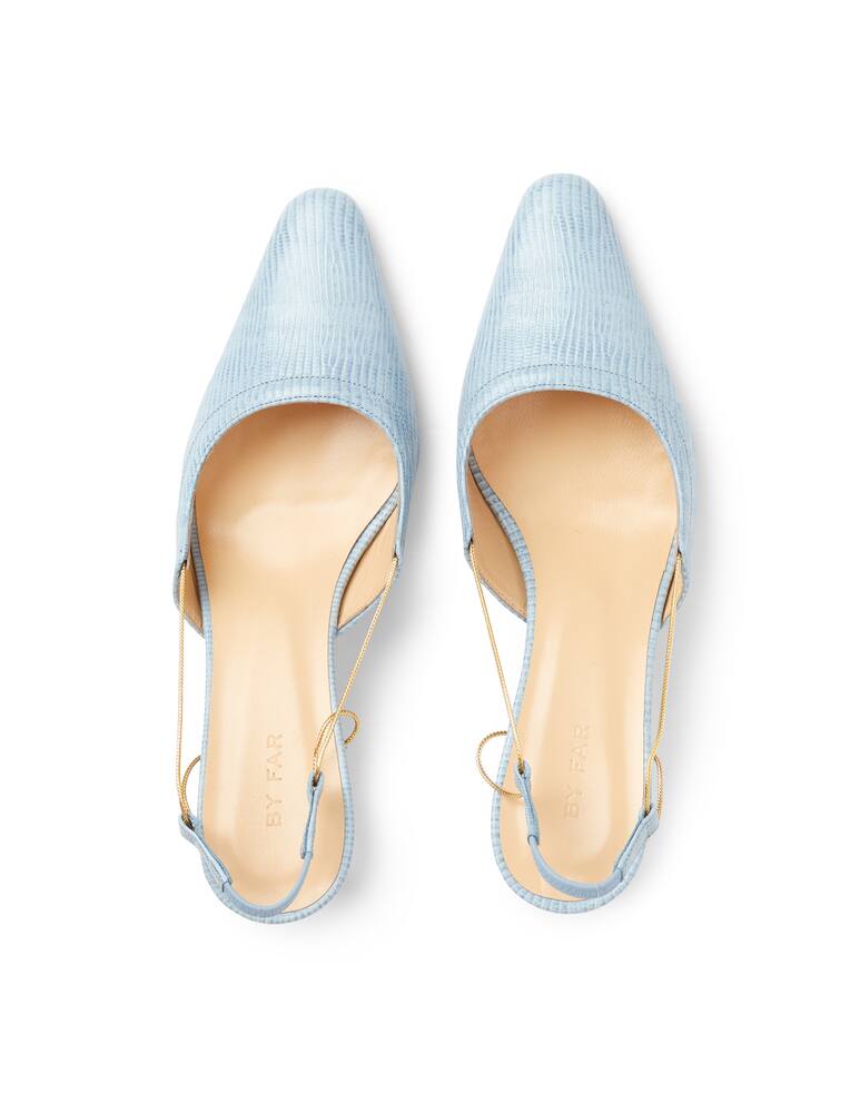 rinascente By Far Scarpe slingback gabriella in pelle 