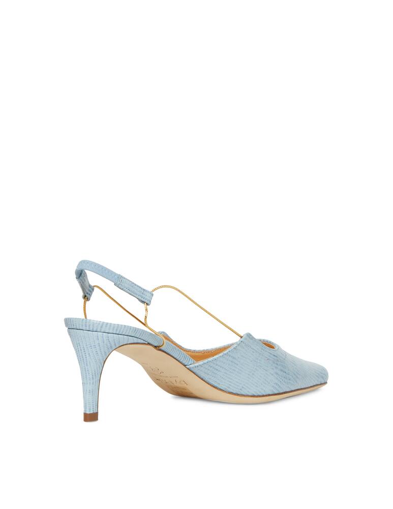 rinascente By Far Scarpe slingback gabriella in pelle 