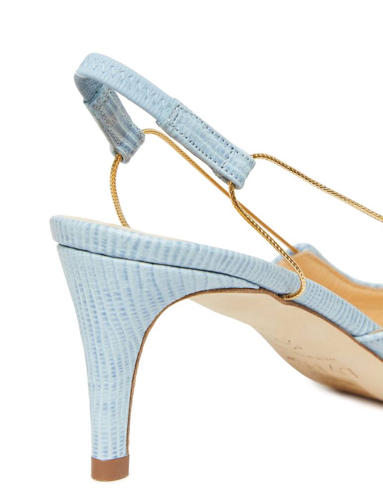 rinascente By Far Scarpe slingback gabriella in pelle 