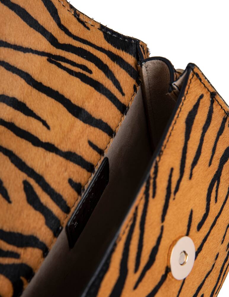 rinascente By Far Borsa Mini in cavallino tigrata