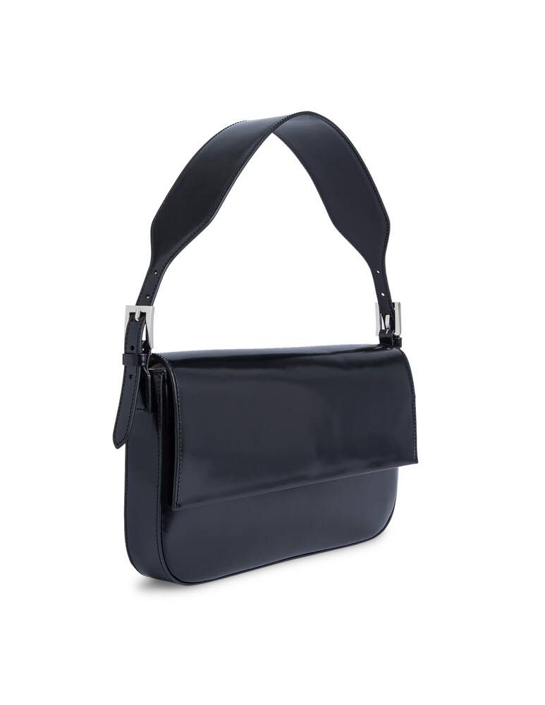 rinascente By Far Borsa a spalla Manu in pelle semi verniciata