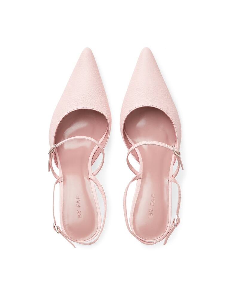 rinascente By Far Tiffany leather slingback