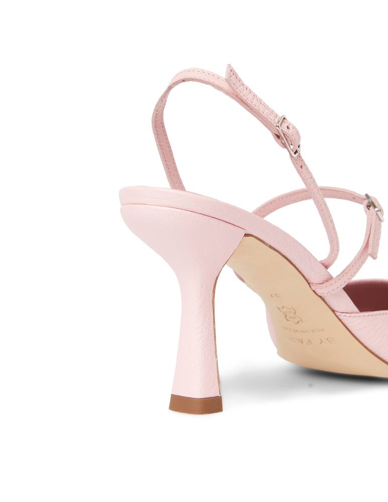 rinascente By Far Tiffany leather slingback