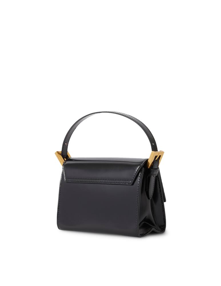 rinascente By Far Fran patent leather crossbody bag - black