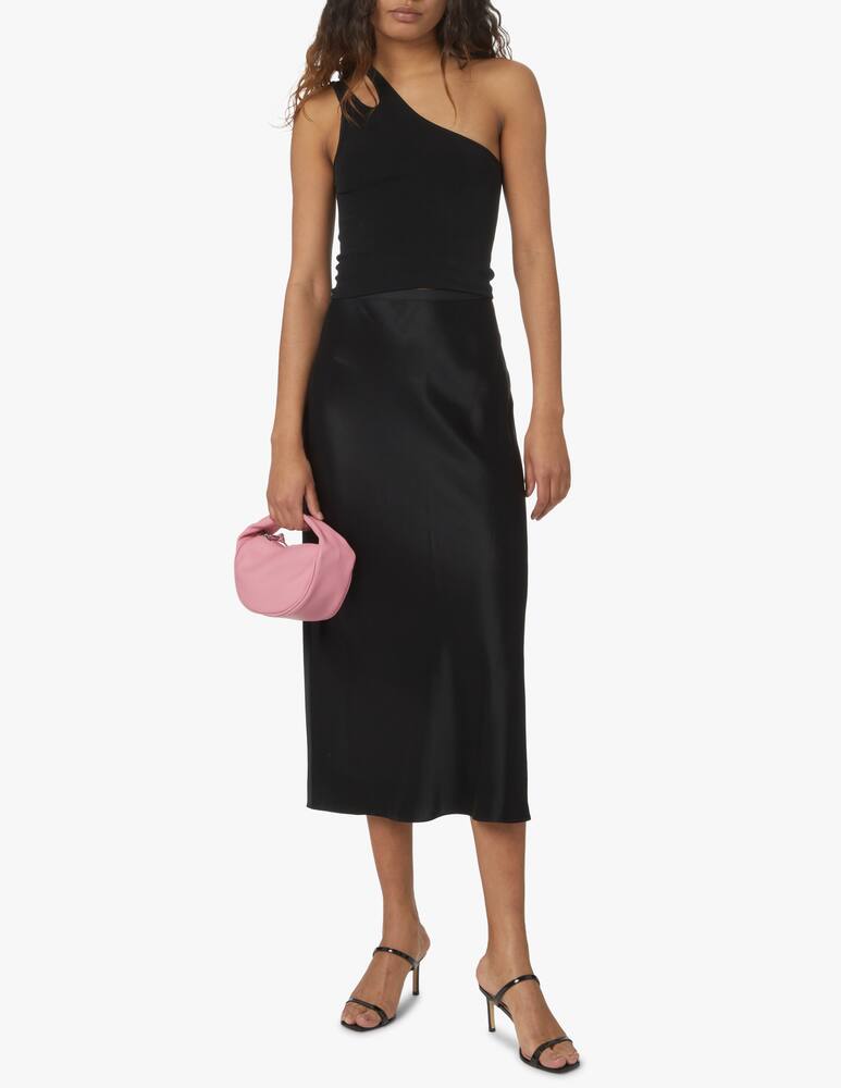 rinascente By Far Baby Cush grained leather handbag - pink