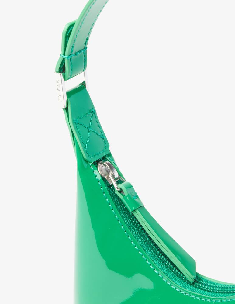 rinascente By Far Amber baby patent leather handbag - Green