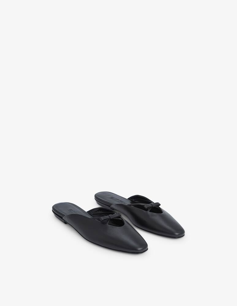 rinascente By Far Nappa leather ball mule