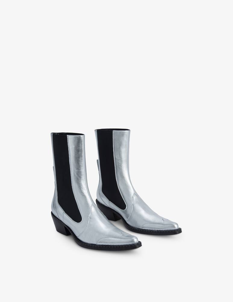 rinascente By Far Leather chelsea boots