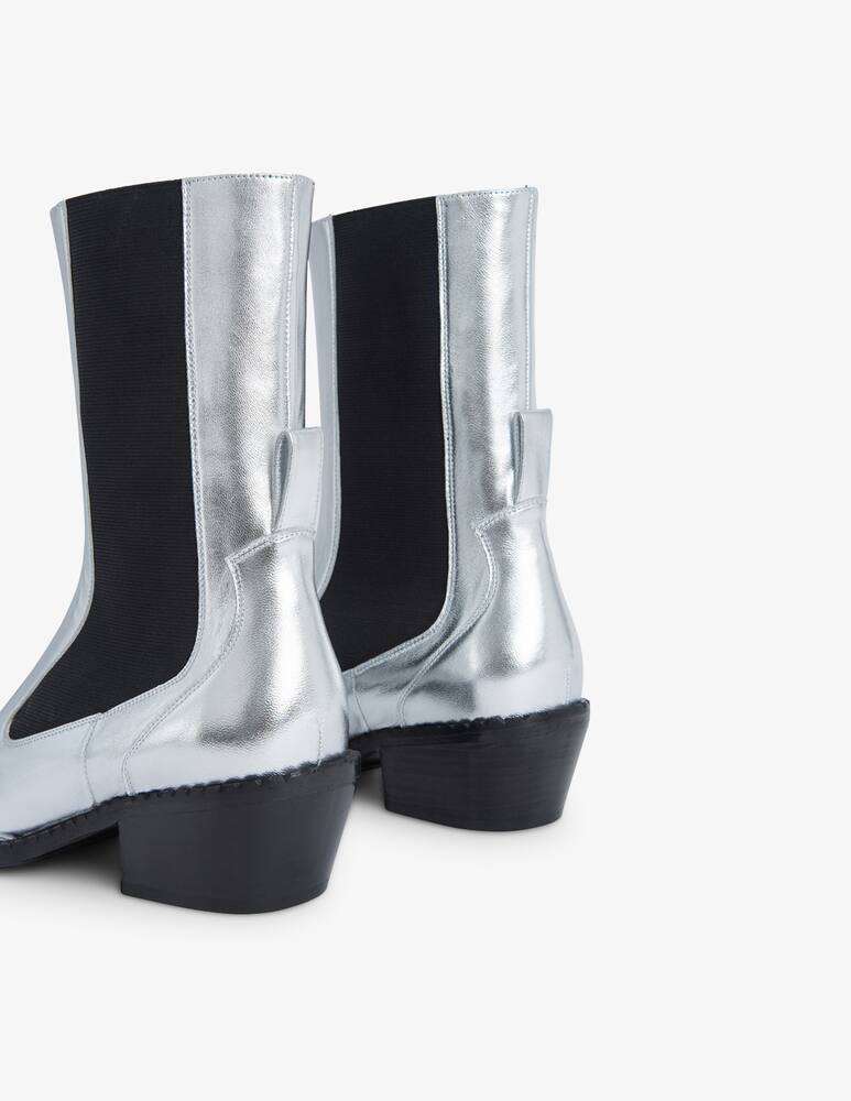 rinascente By Far Leather chelsea boots
