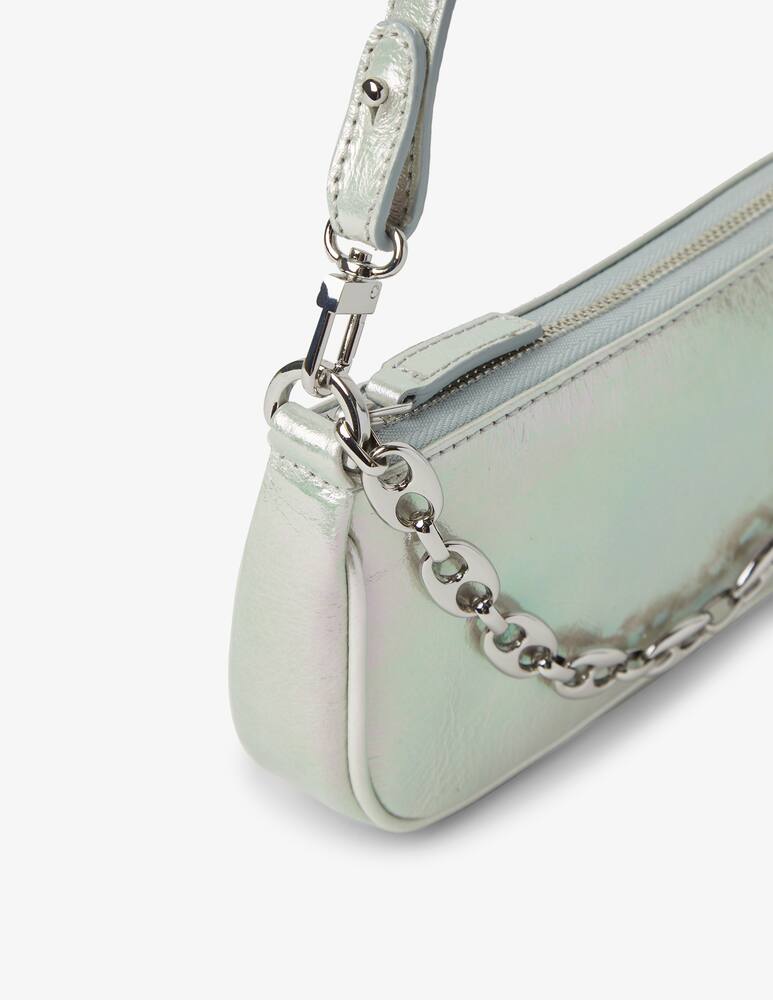 rinascente By Far Borsa mini Rachel Scarabee in pelle