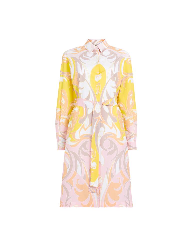 rinascente Emilio Pucci Vestito midi in seta con cintura