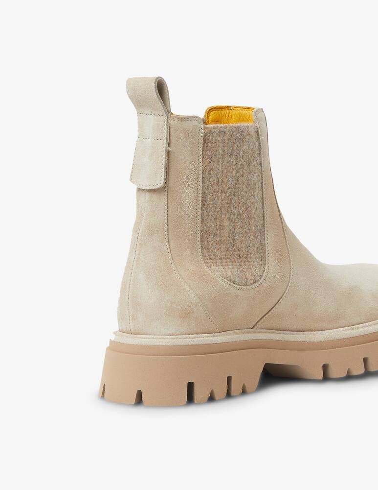 rinascente Mara Bini Anna suede chelsea booties