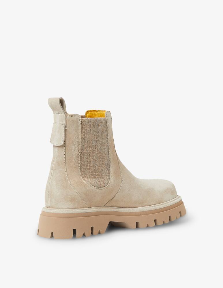 rinascente Mara Bini Anna suede chelsea booties