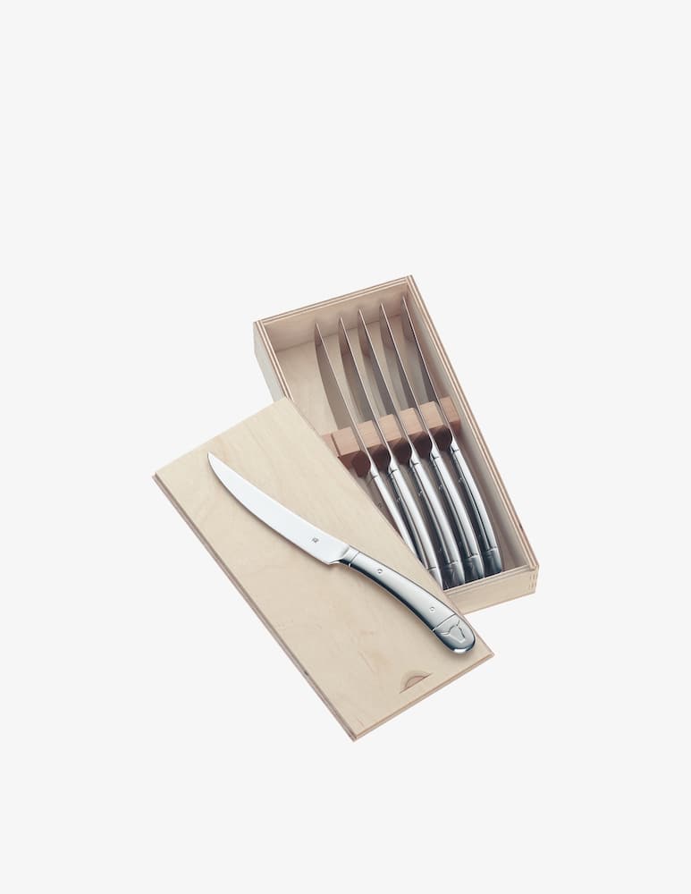 rinascente WMF Coltelli bistecca 6pz Acciaio inox