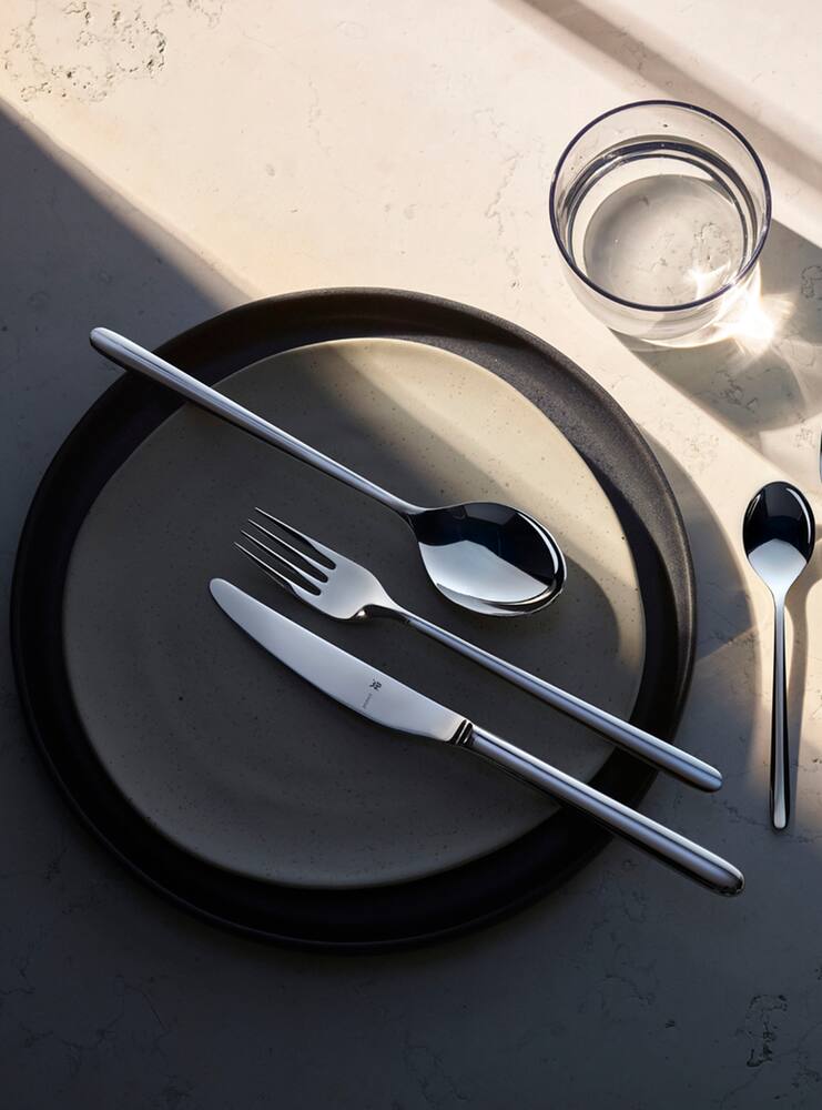 rinascente WMF Linea Flame Servizio Posate 30Pz - Grigio