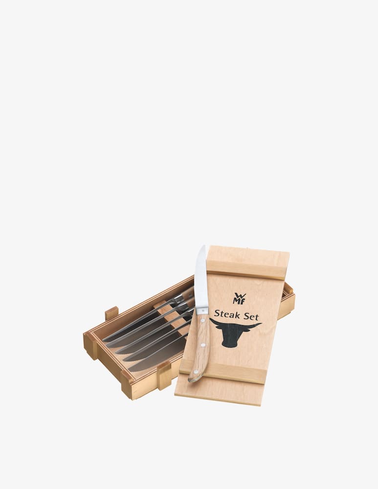 rinascente WMF Ranch, Steak knives 6 pcs set - Silver