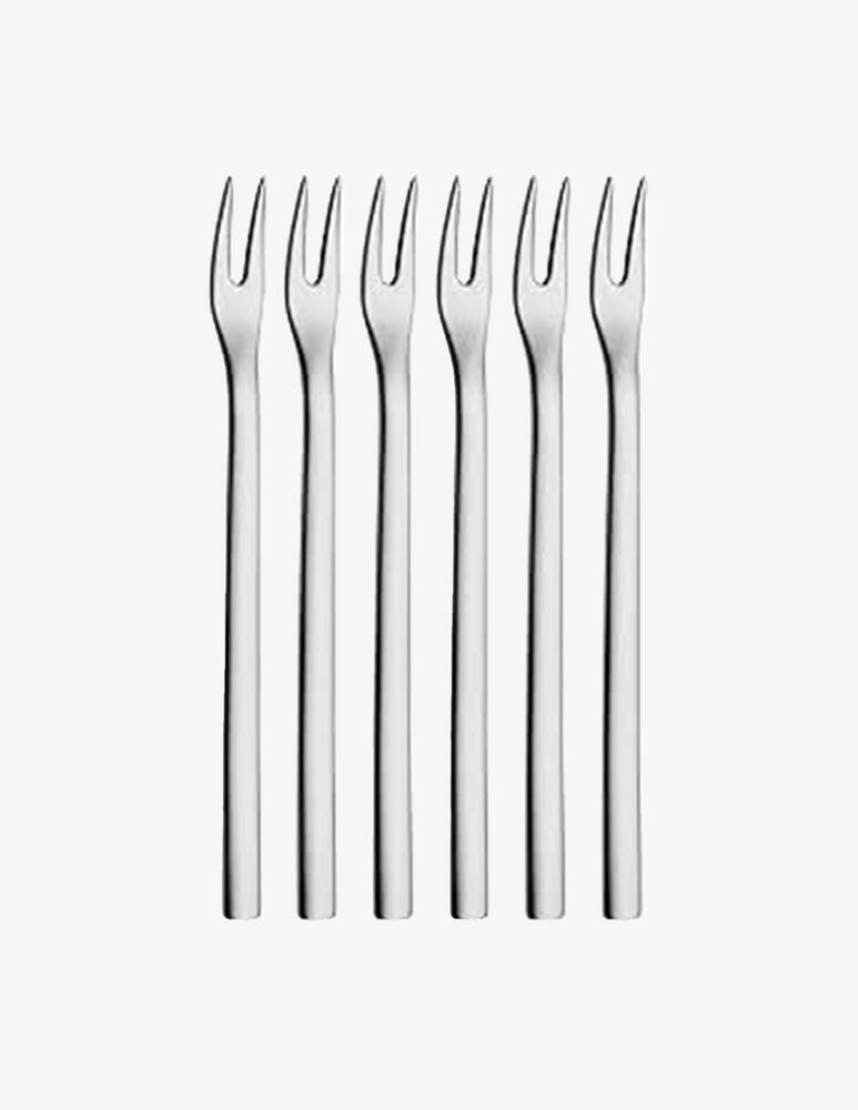 rinascente WMF Nuova Set Forchette antipasto Acciaio inox 6pz