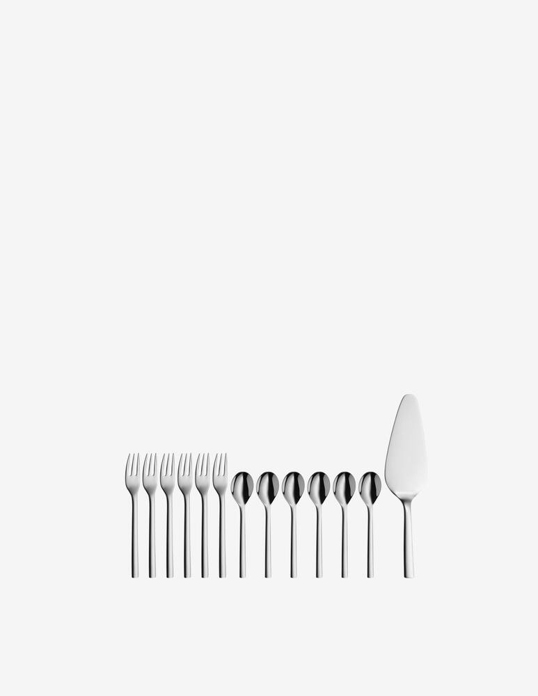 rinascente WMF Linea Nuova, Dessert set 13 pcs - Silver