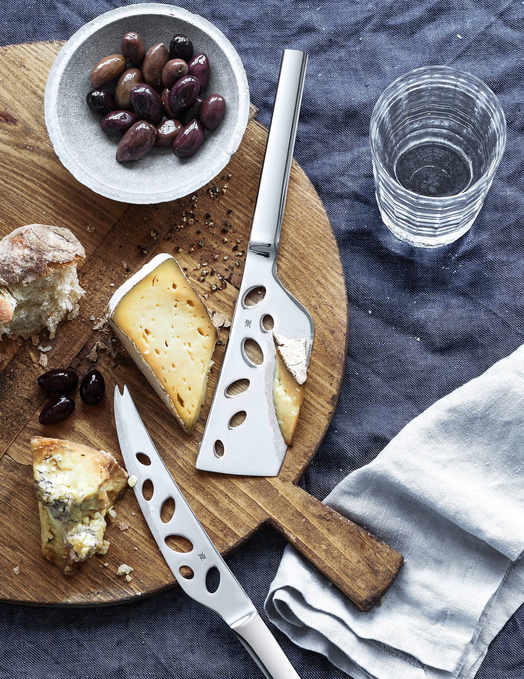 Coltello Per Formaggi WMF Gourmet - Acciaio Inox, Design Moderno, Lunghezza 18 Cm