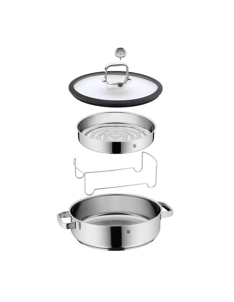 rinascente WMF Vitalis Aroma Pentola Per Cottura A Vapore 5L - Argento
