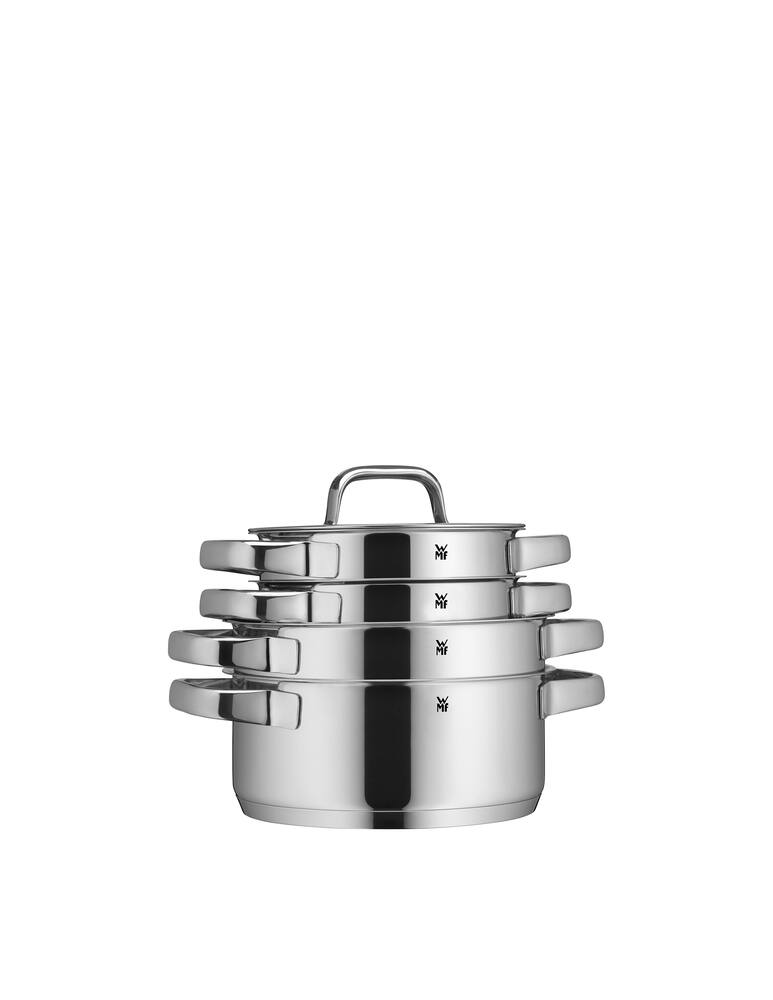 rinascente WMF Compact Cuisine Cookware Set 4 Pcs - Grey