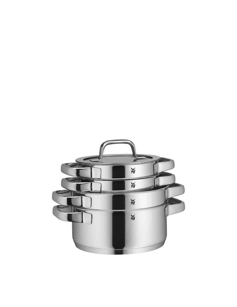 rinascente WMF Compact Cuisine Cookware Set 4 Pcs - Grey