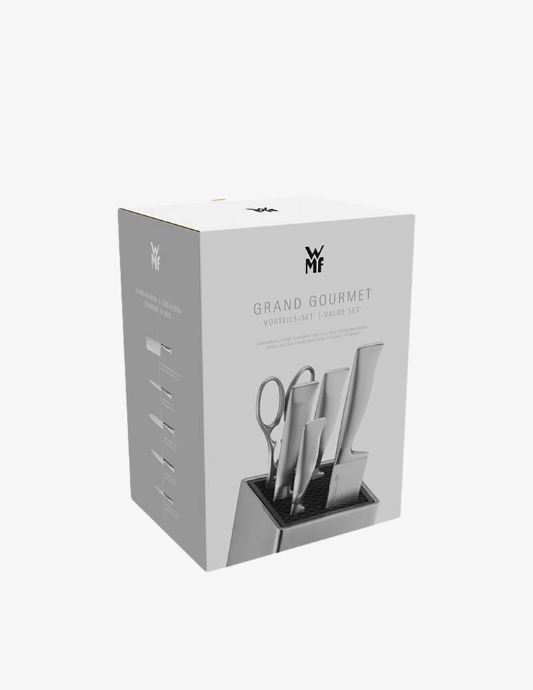 rinascente WMF Linea Grand Gourmet Ceppo Coltelli 6Pz - Grigio