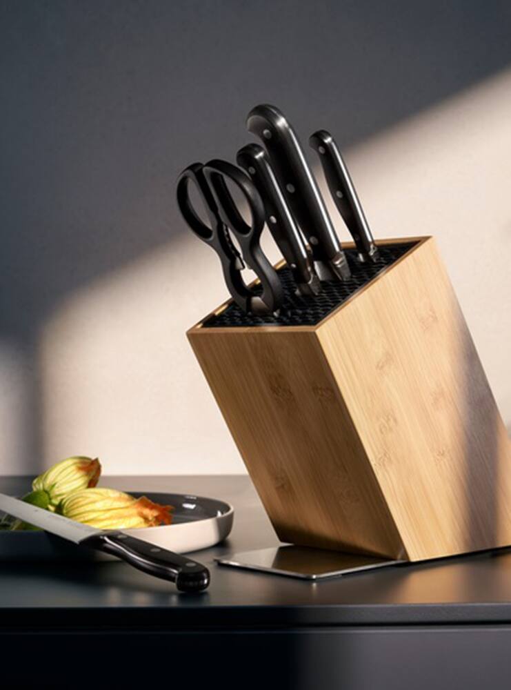 rinascente WMF Linea Spitzenklasse Ceppo Coltelli 6Pz - Marrone