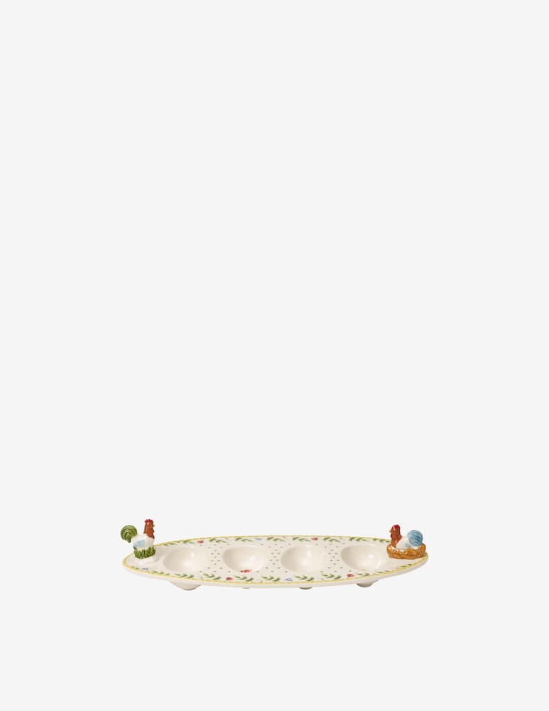 rinascente Villeroy & Boch Spring Awakening Egg-Boat Rooster & Hen