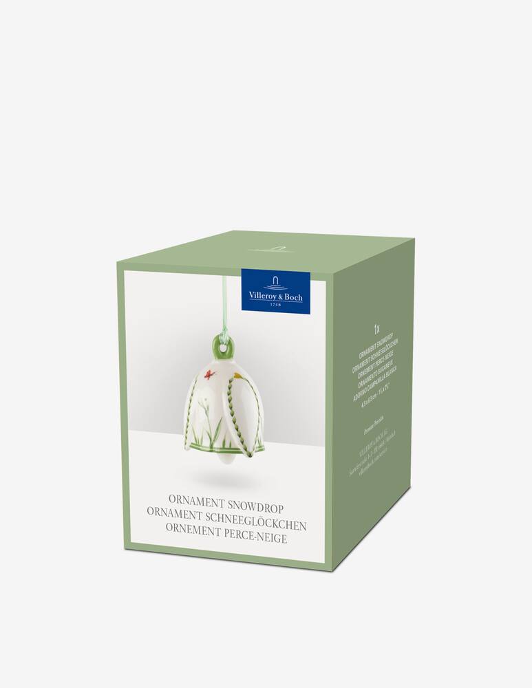rinascente Villeroy & Boch New Flower Bells Ornament Snowdrop
