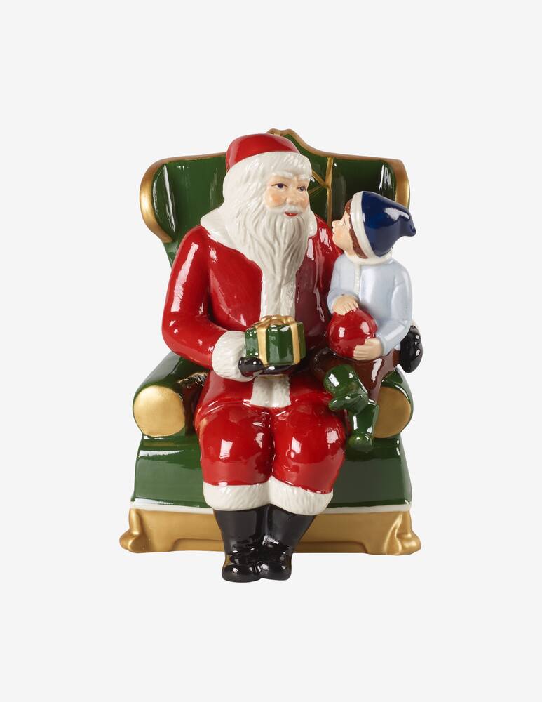 Cuffia Per Orecchie Per Cavallo QHP – Babbo Natale, Rosso Con Dettagli In Pelliccia Sintetica, 100% Poliestere - 3
