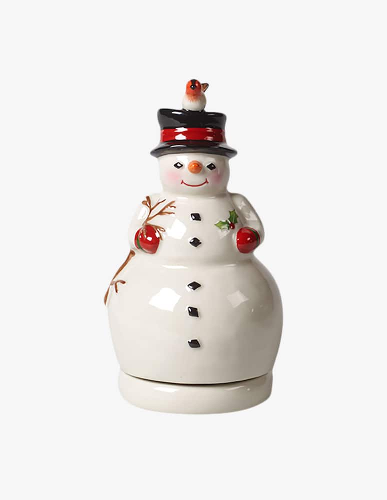 Villeroy & Boch Nostalg.Melody Pupazzo Di Neve Girevole - immagine 1 Villeroy & Boch Nostalg.Melody Pupazzo Di Neve Girevole - immagine 1
